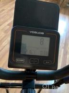 img 1 attached to YOSUDA Compact Elliptical Machine: Cross Trainer With 16-Level Resistance, Hyper-Quiet Magnetic Drive System, LCD Monitor & Ipad Mount review by Fahmi Manna
