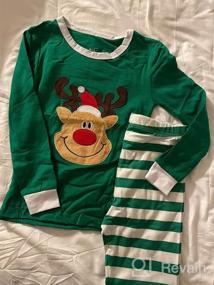img 6 attached to Женские и мужские одинаковые рождественские пижамы для всей семьи, рождественские пижамы, праздничная хлопковая пижама, пижамная одежда с длинными рукавами