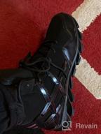 img 1 attached to Joomra Men'S Stylish Sneakers High Top Athletic-Inspired Shoes review by John Invert