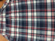 img 1 attached to Women'S Classic Plaid Cotton Hoodie Button-Up Flannel Shirt - BomDeals review by Kevin Duhon
