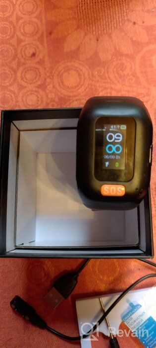 img 2 attached to Smart watch Jet Senior Care Wi-Fi, black review by Chiyo Ogawa ᠌