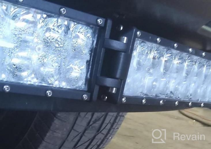 img 1 attached to Autofeel LED Light Bar Combo Kit - 52 Inch + 32 Inch 35000LM Flood Spot Beam With 4" LED Light Pods For Trucks, UTVs, And Boats review by Ashwin Patel