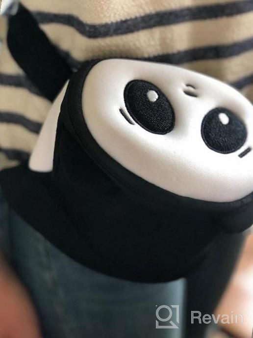 img 1 attached to Adorable Termichy 3D Cartoon Bear Waist Bag For Kids - Perfect Travel Companion For Boys And Girls! review by Lakeem Pickel
