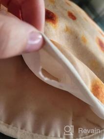 img 5 attached to Держите свои любимые мексиканские блюда в тепле с мешком для подогрева CINPIUK Tortilla - 12-дюймовый изолированный держатель из традиционной ткани Serape
