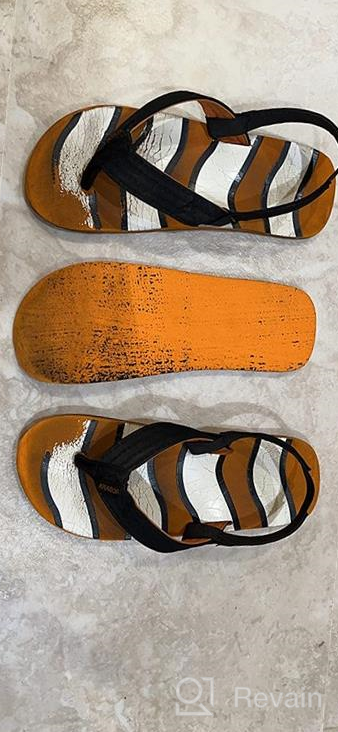 img 1 attached to 👟 Boys' Shoes and Sandals with Little Wave Printed Straps review by Chris Pettway