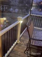 img 1 attached to 6Pack Outdoor Solar Deck Lights Diamond Figurine Fence Post Lighting All Night Permanent Garden Decor SUNFACE. review by Jasmin Rojas
