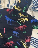 img 1 attached to 🦖 Boys' Black HZXVic Dinosaur Sweatshirt Pullover in 7T - Clothing and Fashion Hoodies & Sweatshirts review by Luis Blaschko