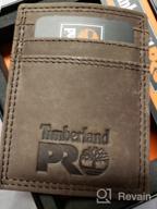 img 1 attached to Timberland PRO Leather Pocket Wallet – Men's Accessories for Wallets, Card Cases, and Money Organization review by Jeff Strutz