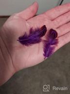 img 1 attached to 100Pcs 2-3In Color Feathers Bulk Pack For Dream Catcher Crafts Decoration - Piokio review by Dave Branch