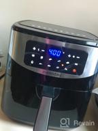 img 1 attached to Healthy And Convenient Rapid Frying With MIMODAY Air Fryer - 8 Quart, 10 Presets, NonStick Basket And LED Touchscreen review by Braden Bowers