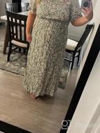 img 1 attached to Get Ready For Summer With GRECERELLE'S Women'S Boho Floral Maxi Dress review by Lindsey Teel
