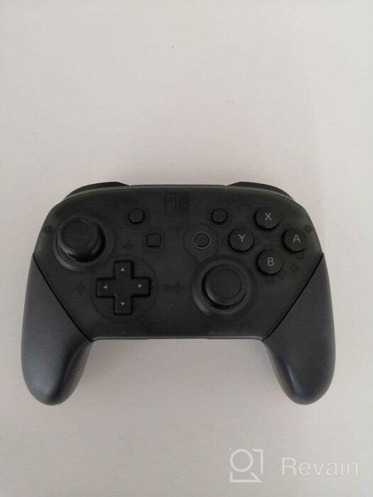 img 2 attached to Nintendo Switch Pro Controller gamepad, black review by Aneta Traczyk ᠌