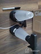 img 1 attached to 🧼 Cleancult Shatter Resistant Glass Spray Bottle - 16oz, 2 Pack - Matte Black - All Purpose Cleaning Spray Bottle with BPA-Free Nozzle & Silicone Sleeve - Dishwasher Safe+ review by Travis Smith