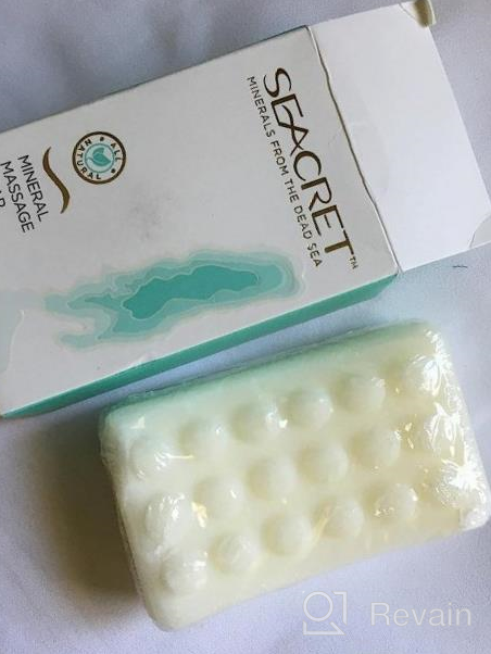 img 1 attached to SEACRET Natural Soap - Mineral Soap Bar With Dead Sea Minerals & Olive Oil For A Healthy Glowing Skin. 4.4 Oz review by Daniel Taylor
