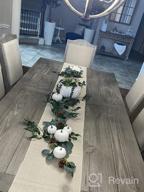 img 1 attached to Add A Touch Of Elegance With Windiy'S 5.9' Artificial Willow Vines And Eucalyptus Garland - Perfect For Weddings And Home Decor review by Jim Agosta