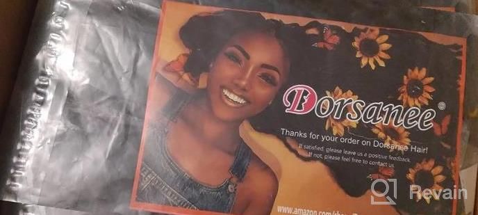 img 1 attached to 18-Inch Water Wave Passion Twist Crochet Hair In 613# Blonde Color - Dorsanee Bohemian Synthetic Hair Extensions For Black Women'S Passion Twists Braiding (7Pcs) review by Ana Lewis