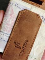 картинка 1 прикреплена к отзыву 💼 StarHide Hunter Leather Wallet with RFID Blocking Technology от Justin Gore