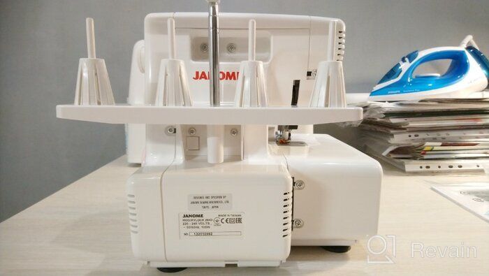 img 1 attached to High-performance Janome MyLock 🧵 204D Overlocker for enhanced sewing precision review by Anastazja Orebska ᠌