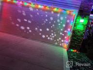 img 1 attached to NACATIN 2022 Upgrade 2-In-1 Ocean Wave LED Landscape Christmas Projector Lights Waterproof Outdoor Indoor Xmas Halloween Theme Holiday Party Decoration review by Ivan Gee