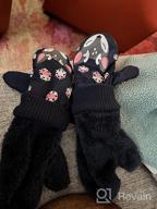 img 1 attached to Exploring the Winter Wonderland? Stay Warm and Dry with Easy Waterproof Thinsulate Winter Mitten Girls' Accessories review by Lisa Zulo