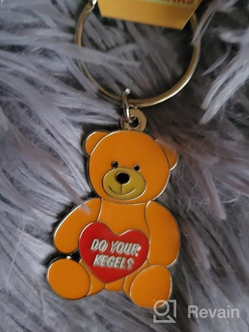 img 1 attached to 🔑 Kegels Teddy Reminder Keychain by Hollabears review by Scott Hall