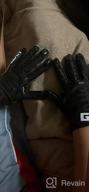 img 1 attached to Experience Unmatched Grip And Control On The Field With Nxtrnd G1 Pro Football Gloves For Men And Youth Boys review by Samuel Lewis