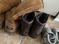 img 1 attached to 👢 Stylish UGG Classic Fashion Shadow Unisex Boys' Shoes and Boots: Ultimate Comfort and Durability review by Pete Door