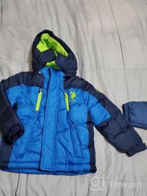 img 3 attached to Assn Woven 600mm Coated Jacket for Boys: Trendy Jackets & Coats for Kids