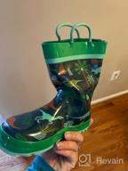 img 1 attached to Stephen Joseph Kids Construction Rain Boots, Size 13 review by Gordo Prince