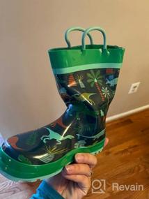 img 7 attached to Stephen Joseph Kids Construction Rain Boots, Size 13