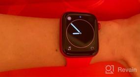 img 5 attached to Обновленные часы Apple Watch Series 6 (40 мм) - (Продукт) Красный алюминиевый корпус с сотовой связью и GPS и красным спортивным ремешком