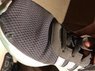 img 1 attached to Adidas Racer Running White Men's Shoes: Fashionable Sneakers for Men review by Jason Olguin