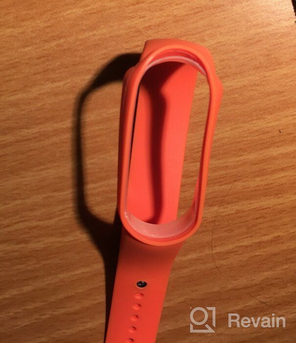 img 1 attached to Yuuol Soft Silicone Wristbands: Compatible Replacement Bands for Xiaomi Mi Band 6, Mi Band 5, and Amazfit Band 5 review by Agata yziska ᠌