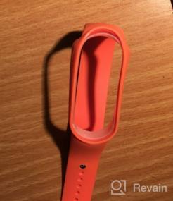 img 5 attached to Yuuol Soft Silicone Wristbands: Compatible Replacement Bands for Xiaomi Mi Band 6, Mi Band 5, and Amazfit Band 5