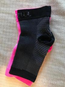 img 5 attached to NEWZILL 2022 Plantar Fasciitis Socks with Arch Support (Pair) - Top Ankle Compression Sleeves for Injury Recovery, Foot & Ankle Swelling, Achilles Tendon, Joint Pain, Heel Spurs