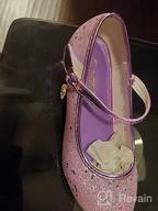 img 1 attached to ALPHELIGANCE Sparkling Girls' Flats for Parties - Mary Jane Princess Dress Shoes review by Lori Uniacke
