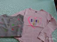 img 1 attached to Girls' Clothing: Spotted Zebra 👧 Toddler Long Sleeve Tops, Tees & Blouses review by Nikki Grossarth