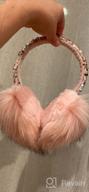 img 1 attached to 🧣 Women's Winter Warm Fluffy Ear Muffs: Cute Faux Fur Earmuff for Girls, Mom & Daughter - Outdoor Ear Warmers review by Dianna Carr