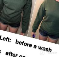 img 1 attached to Women'S Cotton Sweatshirts, Fuinloth Crewneck Long Sleeve Midweight Soft Tops review by Ethan Dualimace
