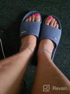 img 1 attached to Quick Drying Shower Sandals: VIYEAR Men'S And Women'S Bath Slippers review by Lorena Grant