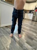 img 1 attached to 👖 Top-notch Style and Comfort: Amazon Essentials Boys Slim Fit Jeans for Boys' Clothing review by Scott Hall