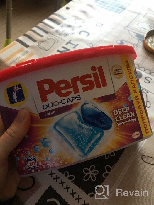 img 1 attached to 15-Count Persil Duo Caps 🧺 Color Laundry Detergent for Brighter Clothes review by Vanchay Kokram (.) ᠌