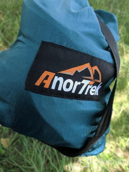 img 1 attached to AnorTrek Camping Hammock: Lightweight, Portable & Durable For Hiking, Backpacking Or Relaxation! review by Junior Andreano