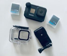 img 6 attached to GoPro HERO8 Black Ultimate Bundle - HERO8 Black Camera, Shorty, Head Strap, 32GB SD Card, 2 Rechargeable Batteries