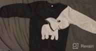 img 1 attached to Toddler Elephant Long Sleeve Top - Boy's Sport Sweatshirt and Tee review by Bill Pulse