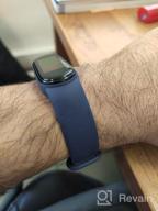 img 1 attached to Yuuol Soft Silicone Wristbands: Compatible Replacement Bands for Xiaomi Mi Band 6, Mi Band 5, and Amazfit Band 5 review by Mei Liana ᠌