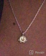 img 1 attached to 🎵 Stylish Kpop BTS Necklace: Perfect Bangtan Boys Jimin JIN JK JHOPE SUGA V RM Merchandise for Army Gift review by Michael Hawkins