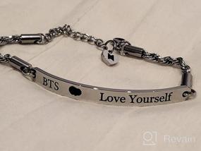 img 6 attached to 🎁 Браслет-цепочка BTS Bangtan Boys Love Yourself: идеальный подарок для фанатов BTS и Армии!