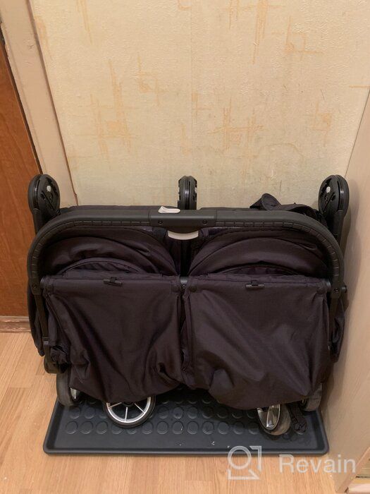 img 1 attached to Double Stroller Baby Jogger City Tour 2 Double Bumper, Jet review by Dagmara Siemiska ᠌