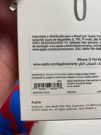 картинка 3 прикреплена к отзыву 📱 Кожаный чехол Apple с технологией MagSafe для iPhone 12 Pro Max коричневого цвета "Saddle Brown": Стильная и функциональная защита. от Aneta Poss ᠌